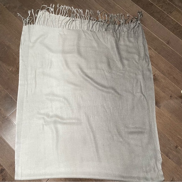 Grey/Silver Ombre Scarf - Picture 4 of 7